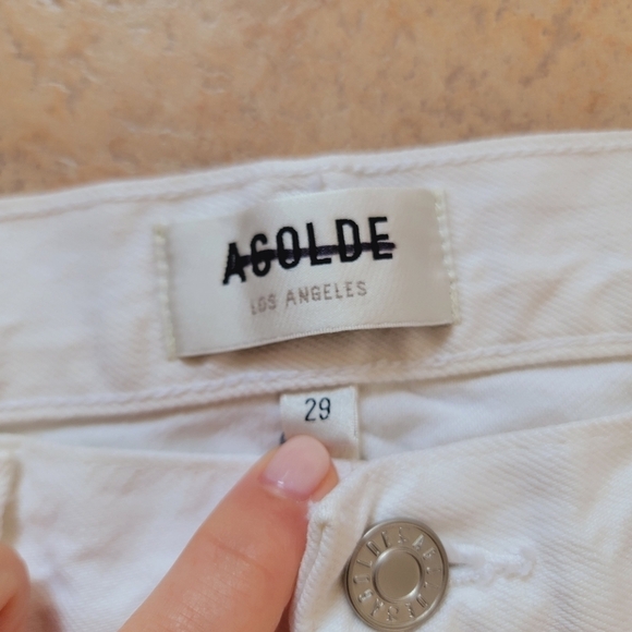 NWT Agolde Parker Vintage Cut Off Shorts 29 - Picture 3 of 9